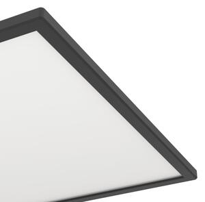 Eglo 901444- LED Kúpeľňové stropné svietidlo ROVITO 17W/230V 50x50 cm IP44 čierna