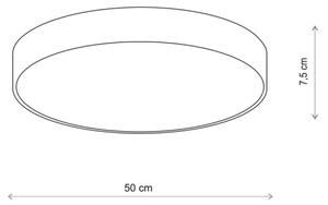 Brilagi - Stropné svietidlo CLARE 4xE27/40W/230V pr. 50 cm béžová