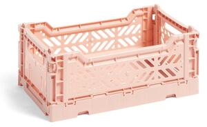 HAY Úložný box Crate S, soft pink
