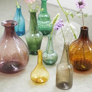 Váza z recyklovaného skla Dark Purple