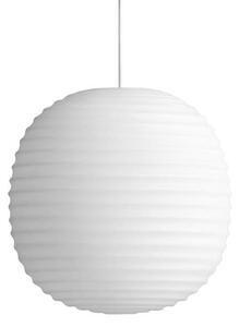 New Works Závesné svietidlo Lantern Pendant, Small, Frosted White Opal Glass 20610