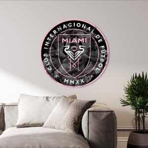 Farebný HDF obraz logo Inter Miami