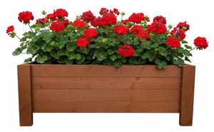 ATMOWOOD Drevený truhlík 120 cm - teak