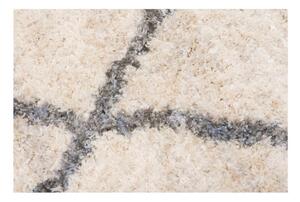 Kusový koberec shaggy Mirza krémový 140x200cm
