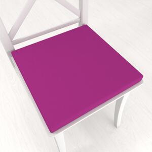 Biante Štvorcový podsedák Rongo RG-092 Purpurový - 38x38x3 cm