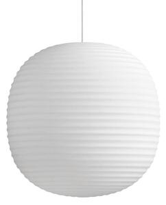 New Works Závesné svietidlo Lantern Pendant, Large, Frosted White Opal Glass 20630
