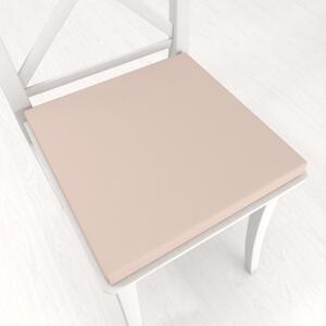 Biante Štvorcový podsedák Rongo RG-089 Svetlo béžový - 38x38x3 cm