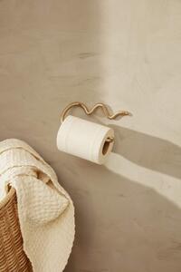 Ferm Living Držiak na toaletný papier Curvature, brass