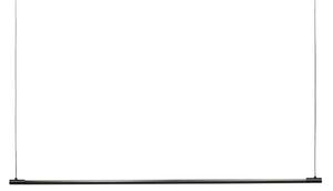 LOOM DESIGN LED závesné svietidlo Straw 150, čierne, hliník, Čierna, Obývacia izba / jedáleň, Hliník, Moderný, Závesné svietidlo