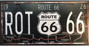 Retro Cedule Ceduľa značka Route 66
