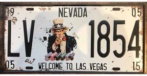Retro Cedule Ceduľa značka Nevada