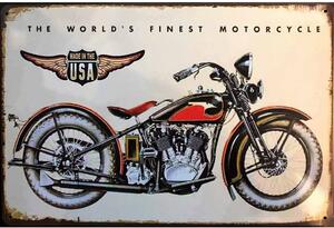 Retro Cedule Ceduľa The Worlds finest motorcycle
