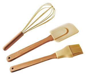 Sada silikónového náčinia TORO Bamboo 3ks