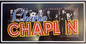 Retro Cedule Ceduľa Charlie Chaplin