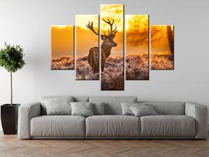 Gario Obraz na plátne Silný jeleň Veľkosť: 100 x 70 cm