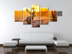 Gario Obraz na plátne Silný jeleň Veľkosť: 100 x 70 cm