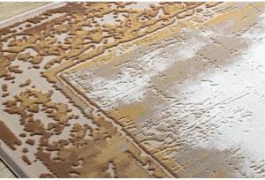 Luxusný kusový koberec akryl Hedeon horčicový 160x230cm
