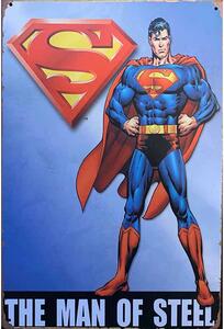 Retro Cedule Ceduľa Superman - The Man Of Steel