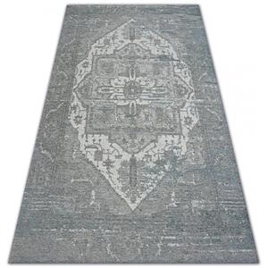Luxusný kusový koberec akryl Zoe sivý 155x230cm