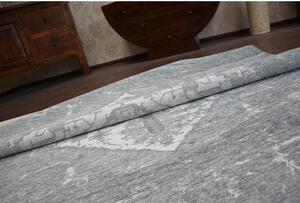 Luxusný kusový koberec akryl Zoe sivý 155x230cm