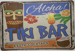 Retro Cedule Ceduľa Tiki Bar