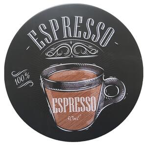 Retro Cedule Ceduľa Espresso