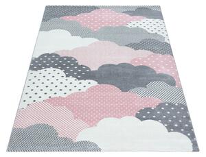 Ayyildiz Detský kusový koberec BAMBI 0820, Ružová Rozmer koberca: 80 x 150 cm