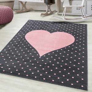 Ayyildiz Detský kusový koberec BAMBI 0830, Ružová Rozmer koberca: 160 x 230 cm