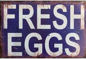 Retro Cedule Ceduľa Fresh Eggs