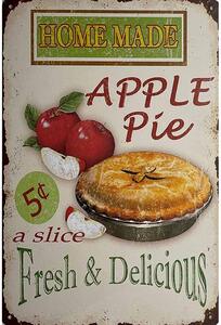 Retro Cedule Ceduľa Apple Pie Home Made
