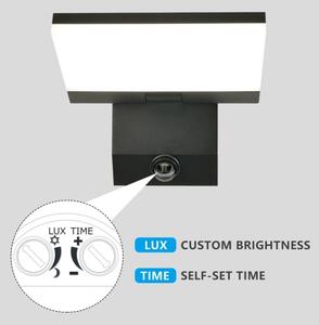 Immax 08513L - LED vonkajšie nástenné svietidlo so senzorom MODERN LED/18W/230V IP65