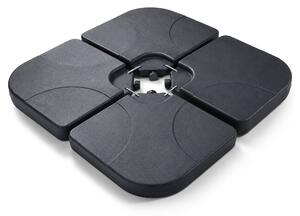 Ak furniture Podstavec pod slnečník UB50 čierny
