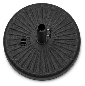 Ak furniture Podstavec pod slnečník UB51 čierny