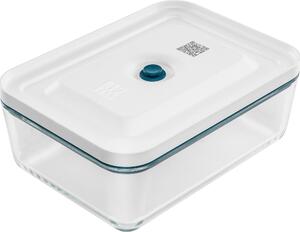 Vákuová krabička Zwilling Fresh & Save nízka sklenená 2 l modrozelená