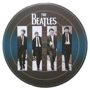 Ceduľa The Beatles 30x30 cm Plechová tabuľa