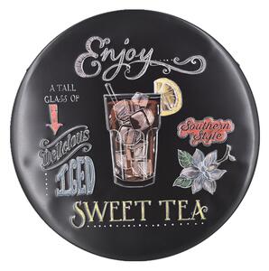 Ceduľa Enjoy Sweet Tea 30x30 cm Plechová tabuľa
