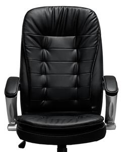 Elegantné kancelárske kreslo v čiernej farbe
