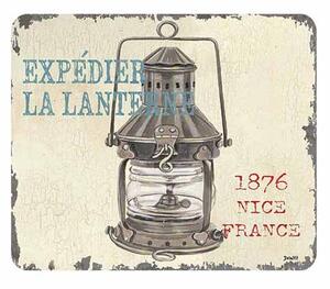 Ceduľa France Nice 1876 30x30 cm Plechová tabuľa