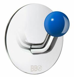 SO - BB - BK1086 - Samolepiaci vešiak na uterák modrý