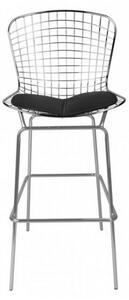 ArtD Barová stolička Harry inšpirovaná Diamond čierna