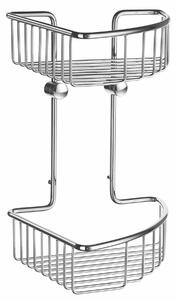 SO - SIDELINE DK1022 - Rohový košík do sprchy dvojitý