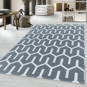 Ayyildiz Kusový koberec COSTA 3524, Sivá Rozmer koberca: 80 x 150 cm
