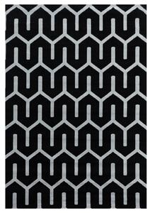 Ayyildiz Kusový koberec COSTA 3524, Černá Rozmer koberca: 140 x 200 cm