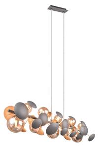 Trio SELECT T317401042 závesné stropné svietidlo BUBBLE G9