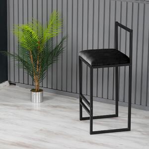 Barová stolička NORDIC čierna