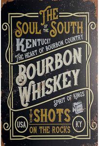 Retro Cedule Ceduľa Bourbon Whiskey