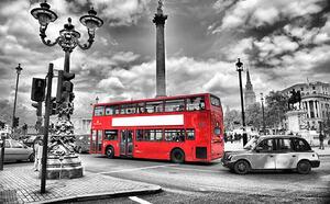 Retro Cedule Ceduľa Old London Bus