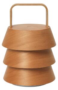 FERM LIVING Prenosná lampa Luver, Natural