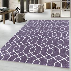 Ayyildiz Kusový koberec EFOR 3713, Violet Rozmer koberca: 80 x 150 cm