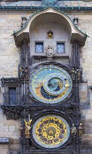 Ceduľa Praha Orloj 40 x 30 cm Plechová tabuľa